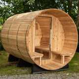 Charleston 4 Person Canopy Barrel Sauna