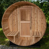 Charleston 4 Person Canopy Barrel Sauna