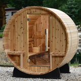 Vienna 2 Person Canopy Barrel Sauna