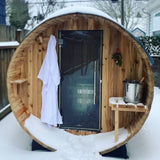Vienna 2 Person Canopy Barrel Sauna