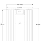 Lewisburg 6-8 Person Barrel Sauna