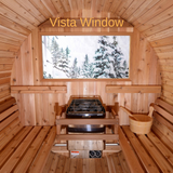 Vienna 2 Person Canopy Barrel Sauna